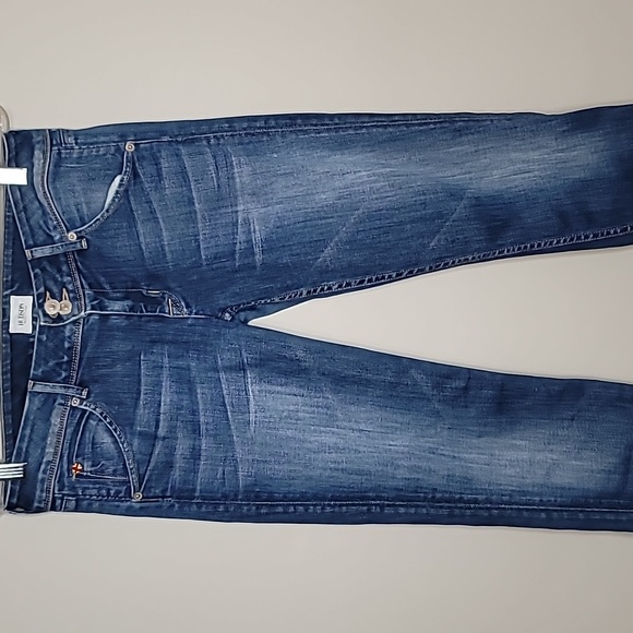 Husdon size 27 Collin Skinny mod rise flap pocket womens jeans made in the USA - Picture 3 of 10